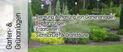 Garten- und Grünanlagen